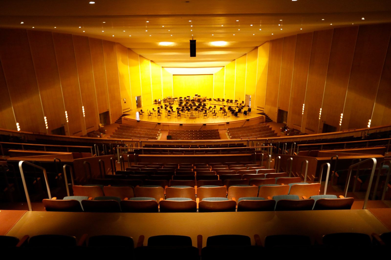 A Closer Look: In Kleinhans Music Hall, architecture that suggests music